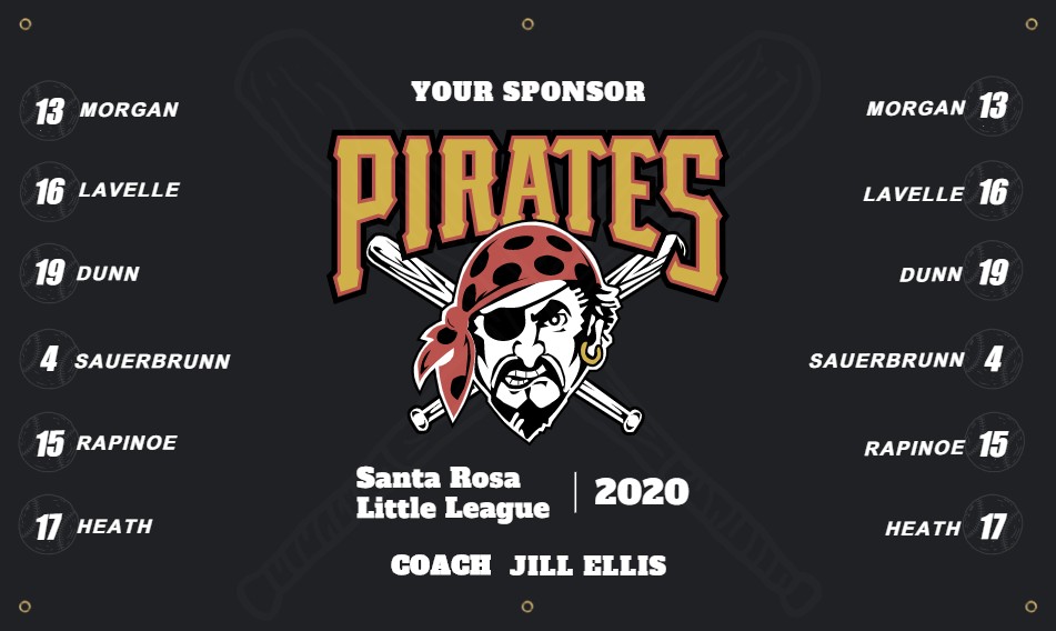 Pirates Baseball Banner