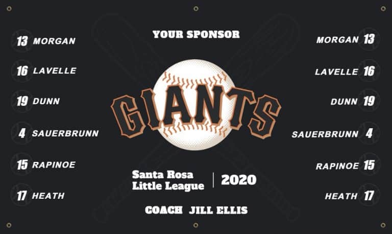 Giants Baseball Banner