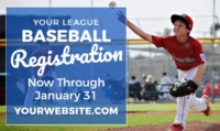 Baseball Registration banner