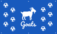 Soccer team banner