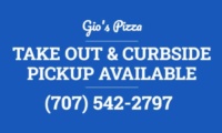 Take Out & Curbside Pickup Available banner with business name and number
