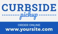 Curbside Pickup order online