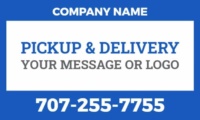Pickup & Delivery banner